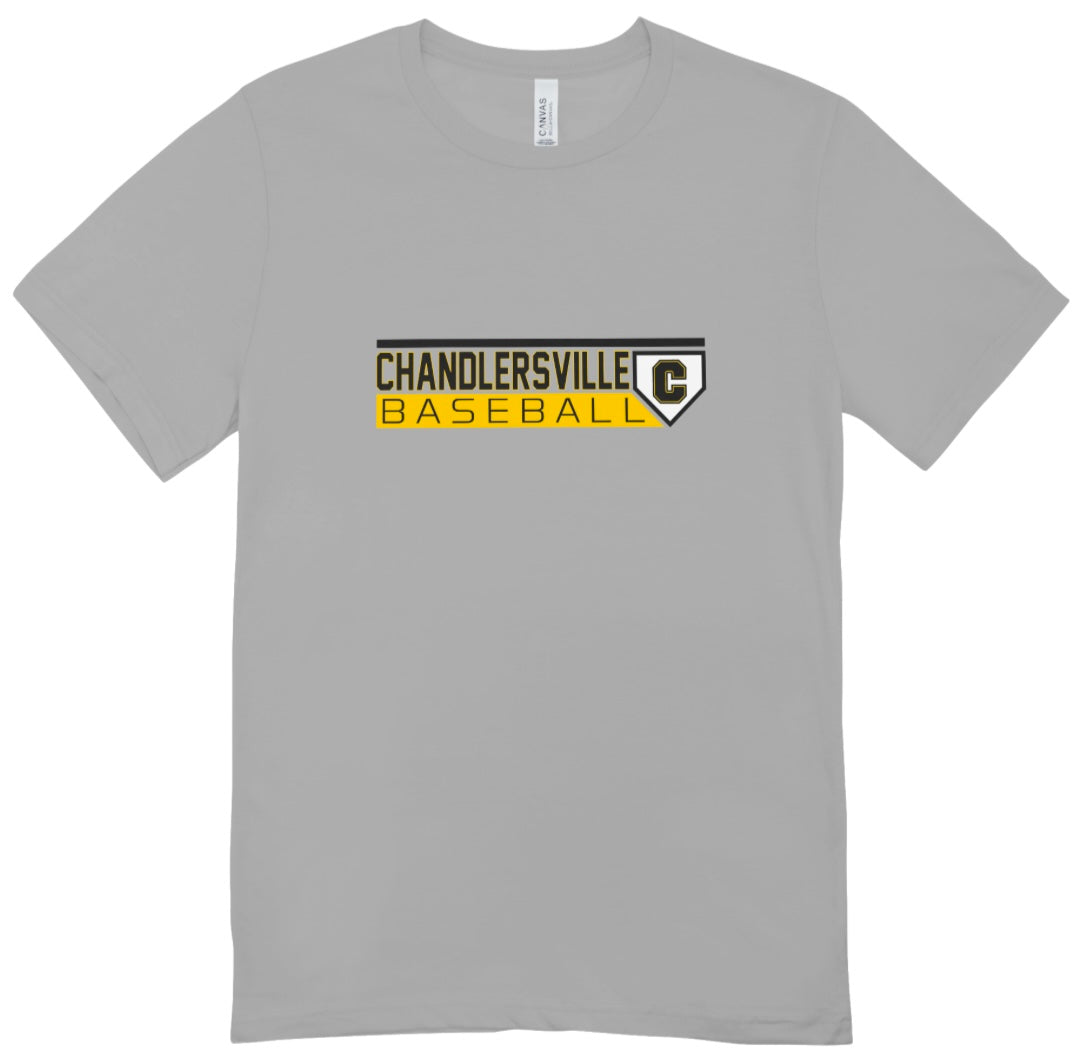 Chandlersville Baseball Horizontal Base T-Shirt