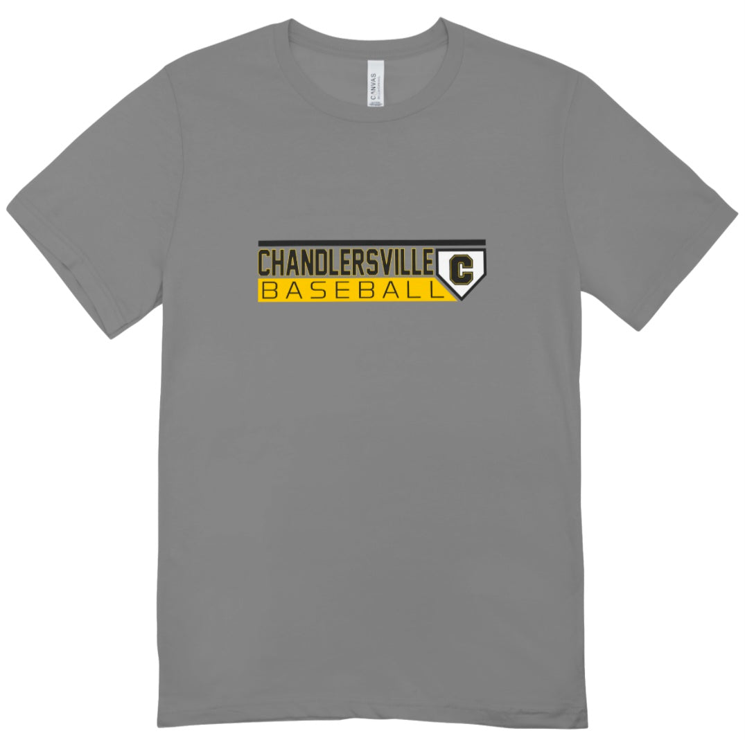 Chandlersville Baseball Horizontal Base T-Shirt