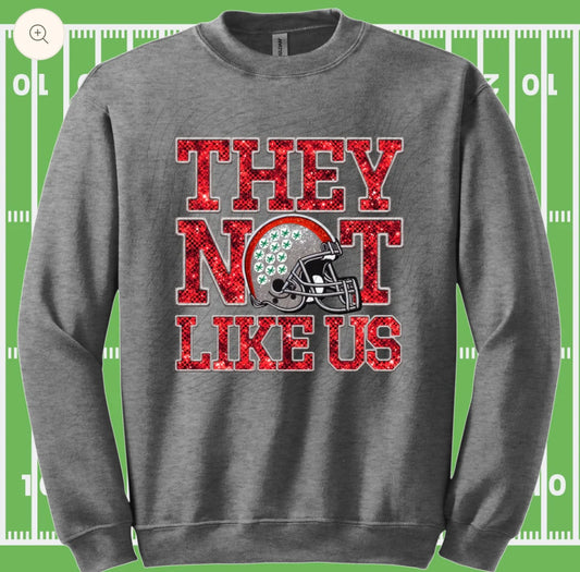 Ohio State Not Like Us Crewneck Sweatshirt