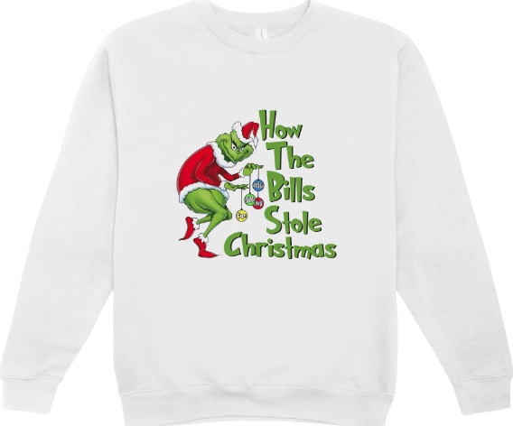 How the Bills Stole Christmas Crewneck Sweatshirt