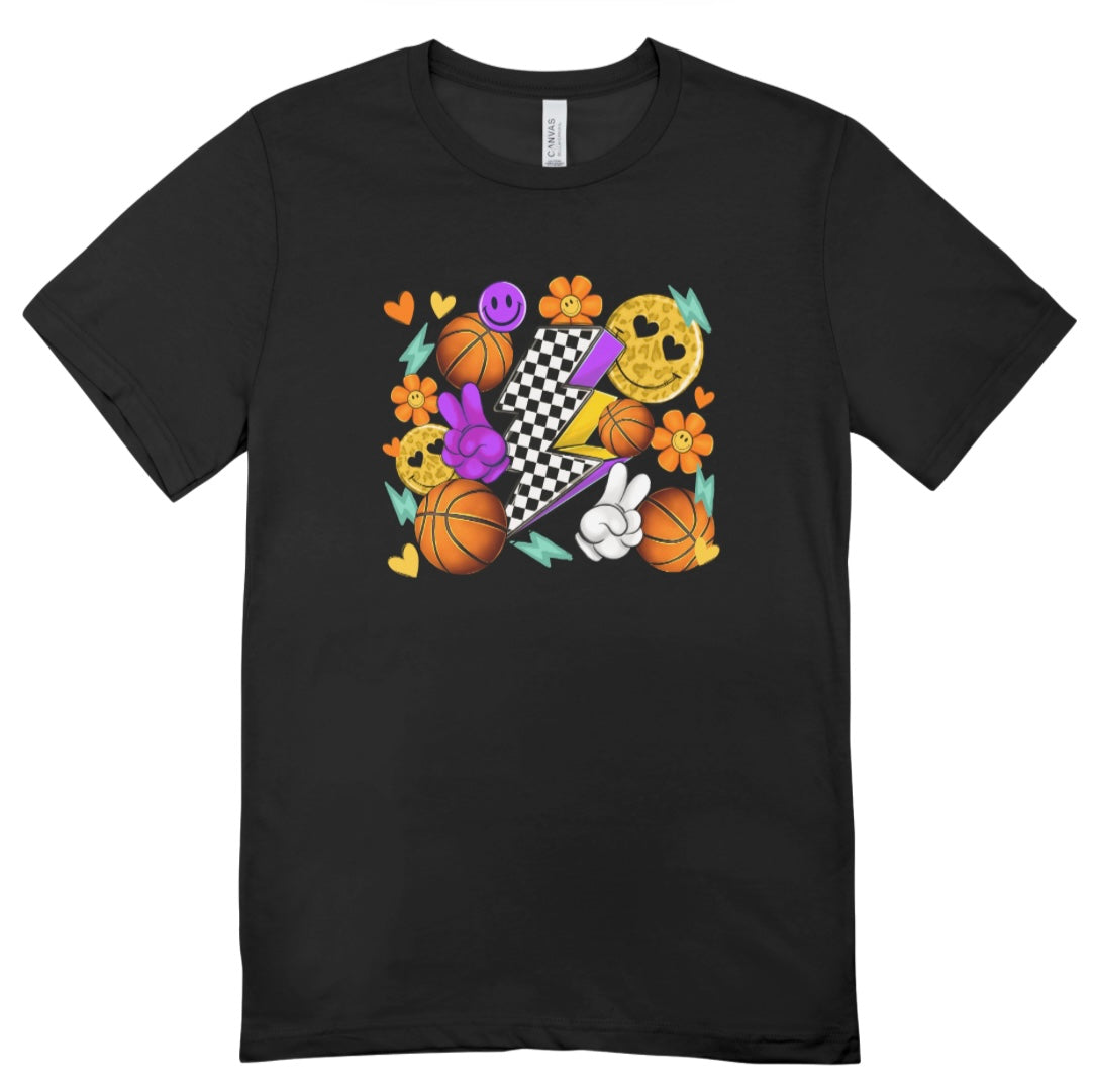 Youth Basketball Retro T-Shirt