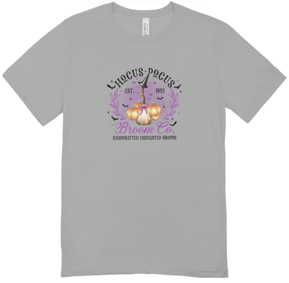 Hocus Pocus Broom Co. Halloween T-Shirt